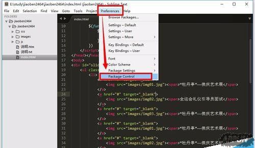 sublime text 3�ļ�·��û����ʾ��ô����