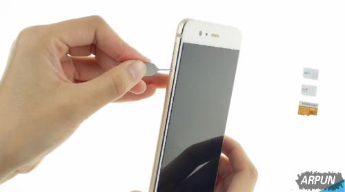 华为P10怎么装插SIM卡?华为P10SIM卡安装教程