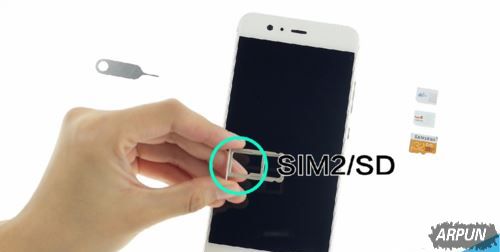 华为P10怎么装插SIM卡?华为P10SIM卡安装教程