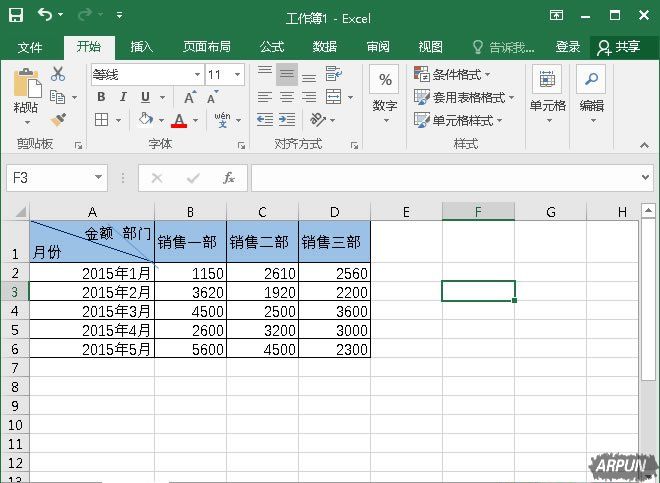 Excel如何制作双斜线表头在Excel中制作双斜线表头的方法