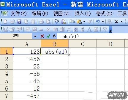 excel���������ABS�����������ֵ