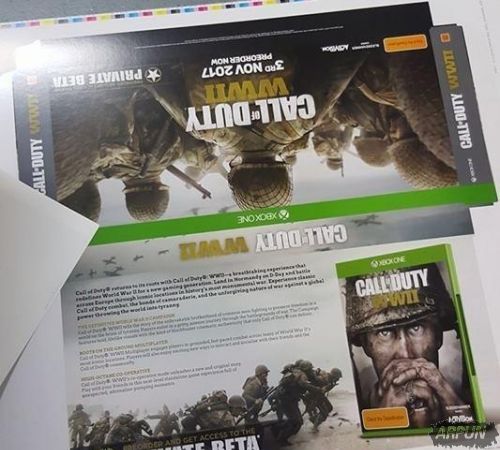 《使命召唤:二战》谍照曝光:剧情超燃