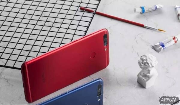 荣耀V9魅焰红开箱图赏评测