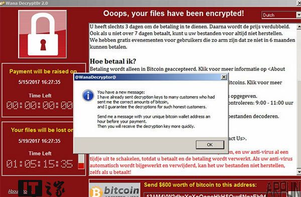 卡巴斯基透露勒索病毒感染各版本系统比例:Win7占98.35%成重灾区