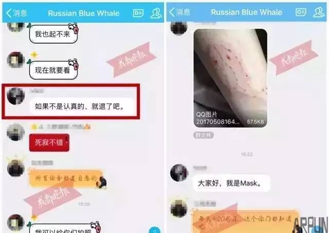 蓝鲸死亡游戏学生群流传,眉山家长千万注意孩子的举动