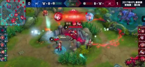 KPL4月28日【战报】荡浪貂蝉三进三出 JC速推流轻取SC