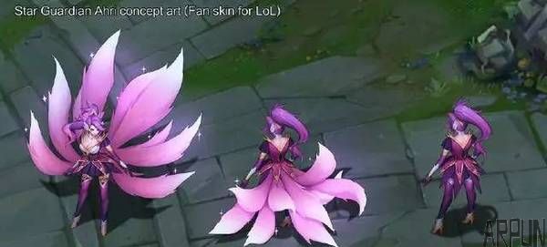 玩家自制狐狸皮肤,这像是王者荣耀的画风啊?