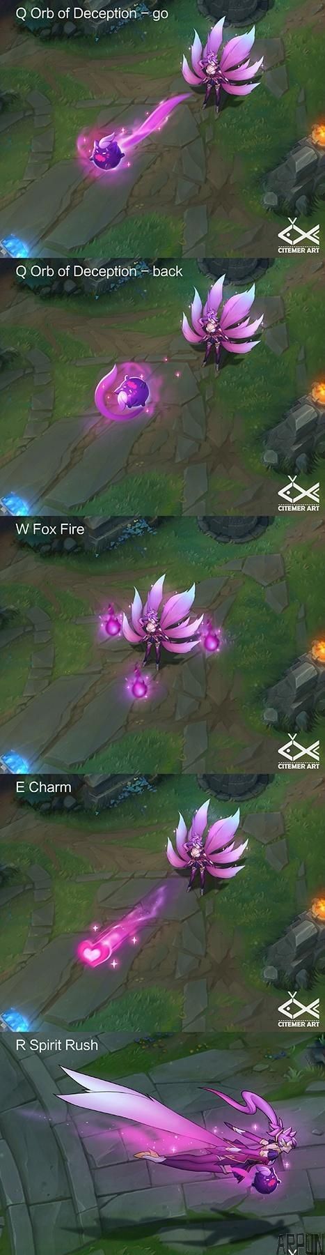 玩家自制狐狸皮肤,这像是王者荣耀的画风啊?