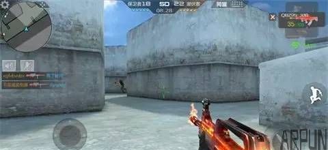 使用狙击枪如何在CF手游营地地图中作战