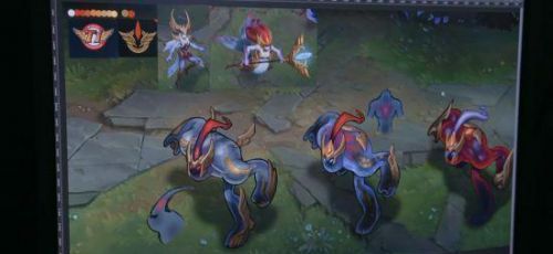 SKT冠军皮肤偷跑版曝光 Faker竟然还是选择了她