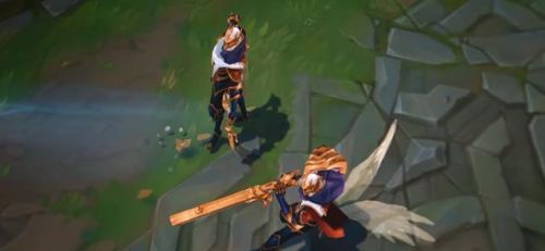 SKT冠军皮肤偷跑版曝光 Faker竟然还是选择了她