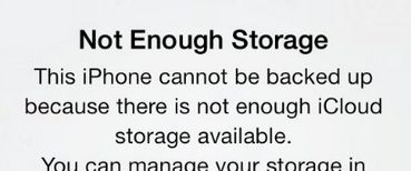 icloud储存空间当前不可用 苹果7icloud储存空间满了怎么办