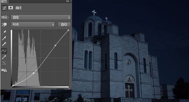 ���ֽ�����PS�����������������Ƭת����ҹ��Ч��