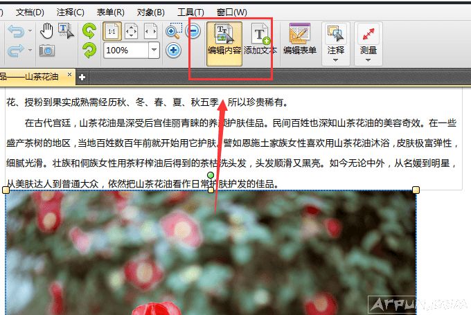 如何在PDF文件中修改图片透明度?