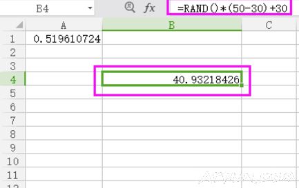 用OFFICE也可以生成随机数