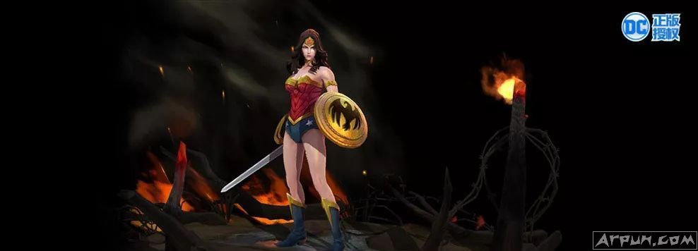 王者荣耀神奇女侠皮肤“我就是天堂岛的戴安娜公主”!