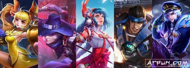 哪五个英雄有团战精神皮肤?王者荣耀哪五个英雄有团战精神皮肤