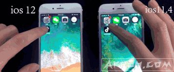 iOS12�ٶ�����70%