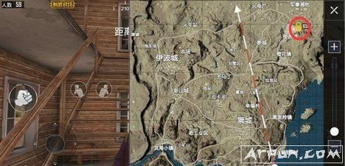 刺激战场 游乐场在哪里,沙漠地图游乐场怎么跳?