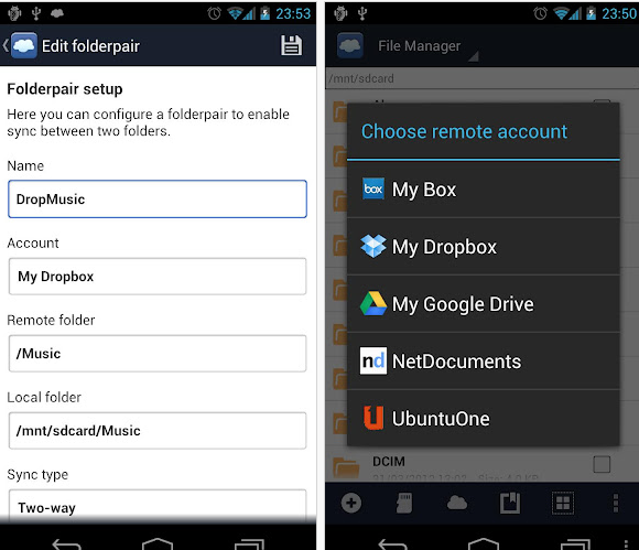 文件夹同步 FolderSync