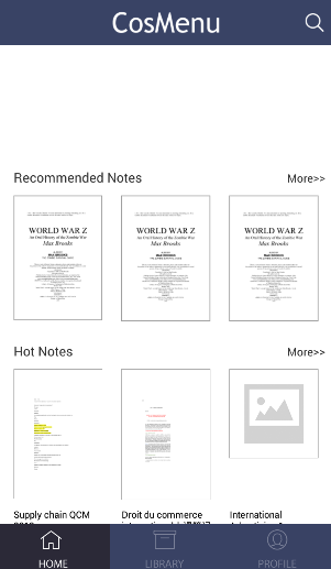 CosMenu(法语学习帮助)app