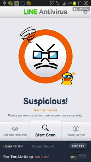 LINE Anti Virus