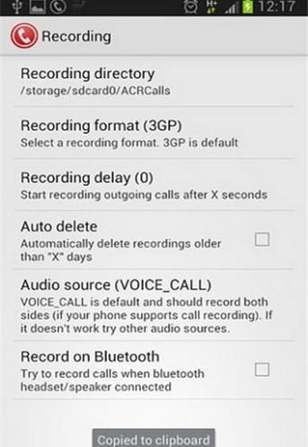 ACR电话录音机安卓版官方版