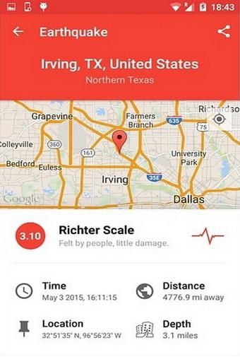 我的地震警告安卓版v1.4.0.1
