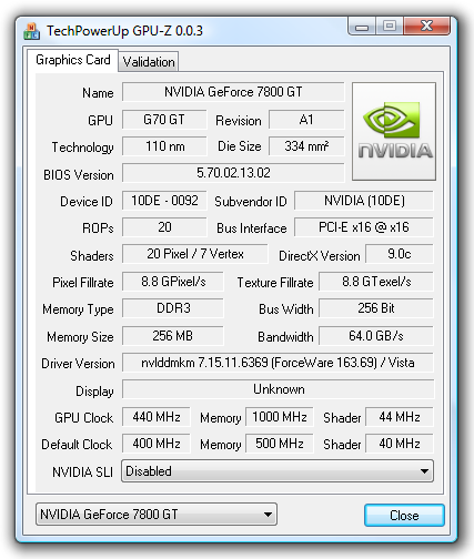 显卡识别工具GPU-Z.0.2.9