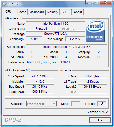CPU-Z V1.53.1