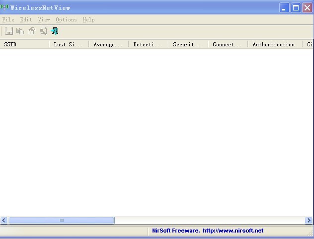 无线网络监视工具WirelessNetView