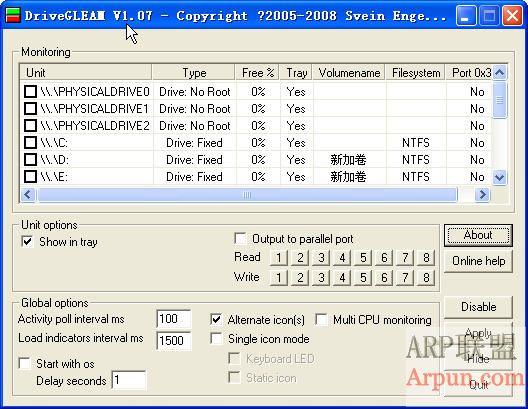 DriveGLEAMV1.07(Ӳ�̵Ķ�д״̬����)