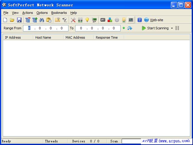 局域网ip扫描工具(SoftPerfect Network Scanner)