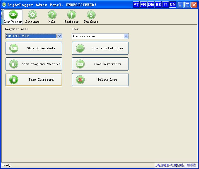 LightLogger 3.2.0.1ϵͳ���ؼ�¼����