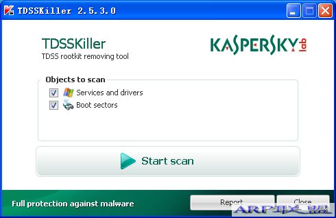 ����˹��rootkit����רɱ����TDSSKiller