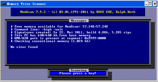 �ڴ没��ɨ�蹤��MemScan V8.4.4��ɫ
