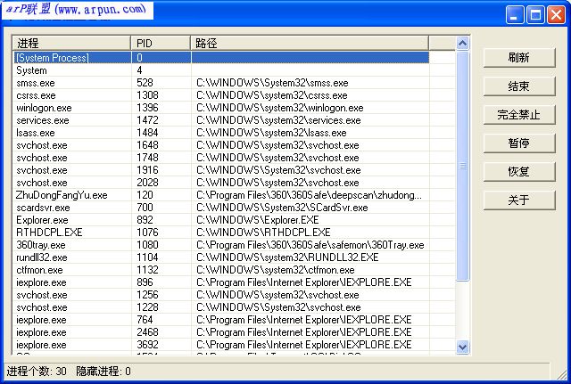 ���ؽ��̲鿴��v1.0����