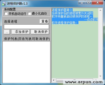 点点进程保护器