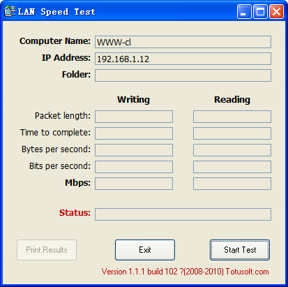 LAN Speed Test