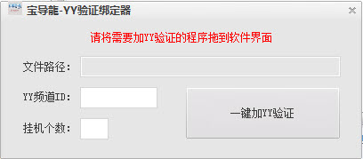 宝导龍YY验证绑定器