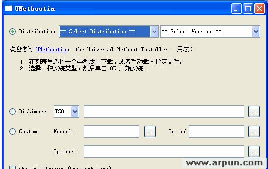 U�̺�Ӳ��������װ����(UNetbootin)