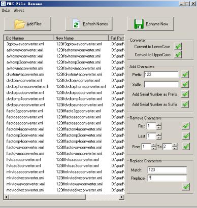 FMS File Rename