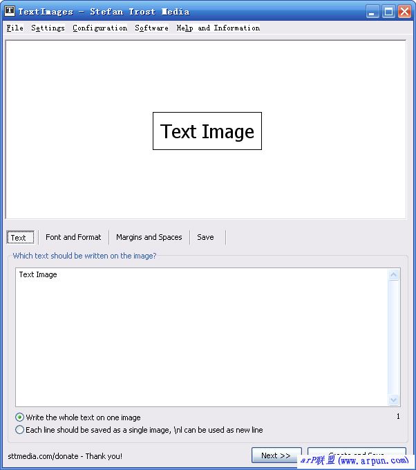 ����ת����ͼƬ�Ĺ���(TextImages) 1.0��ɫ��