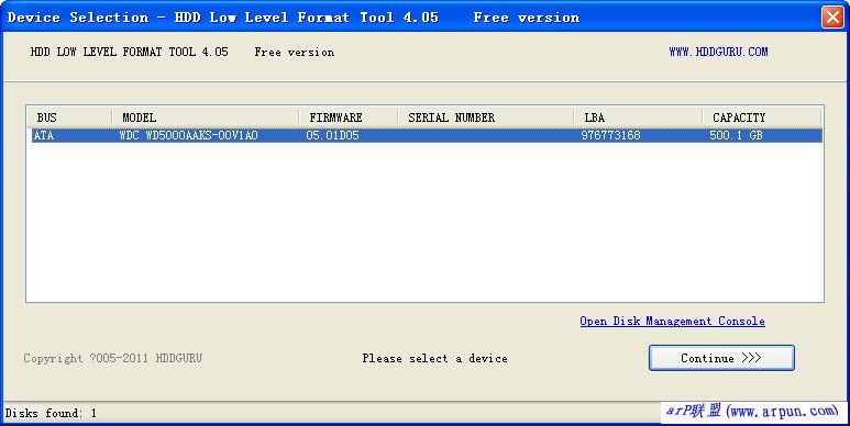 U盘硬盘低级格式化工具【HDD LLF Low Level Format Tool】商业授权汉化版