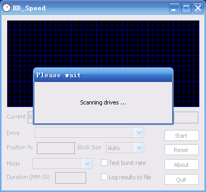 硬盘读取速度测试HD Speed