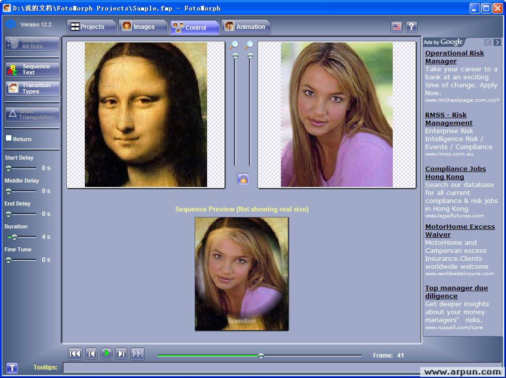 ��Ƭ���ζ�������(FotoMorph) ��Ƭ���� ��������