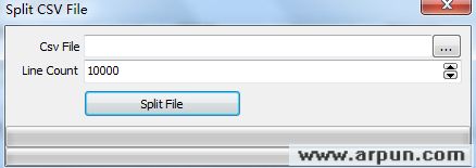 �и��CSV�ļ�(Split CSV File)