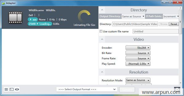 万能影视格式转换(Adapter)