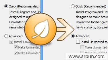 拦截捆绑安装的软件(Unchecky)