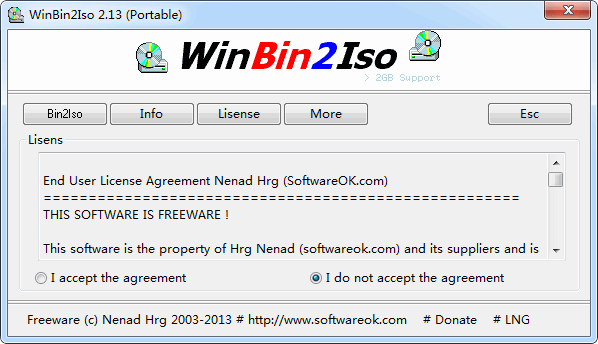 WinBin2Iso